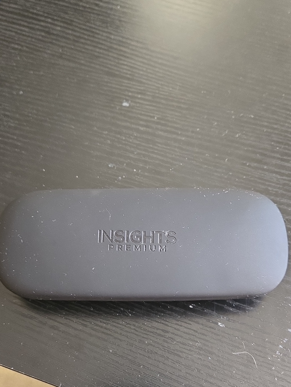 Insights Premium Black Eyeglass Case